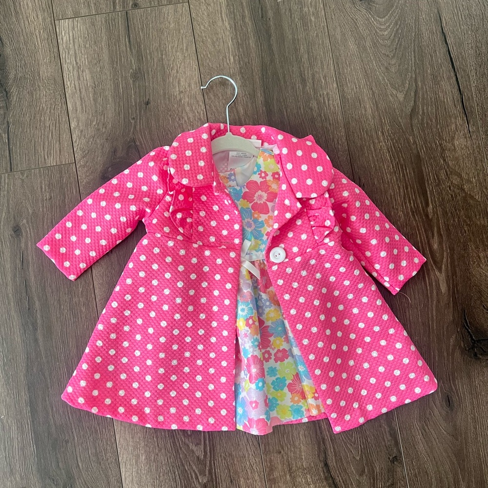 Girls Dress with Coat